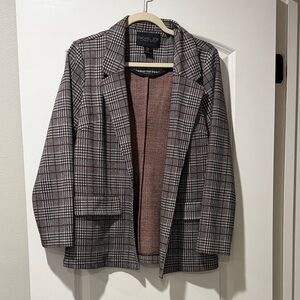 Rachel Zoe Women's Checkered Blazer - Black and White